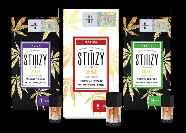 STIIIZY Live Resin 1g (10 flavors)